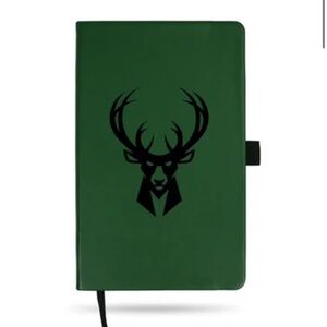NBA Milwaukee Bucks Laser Engraved Notebook